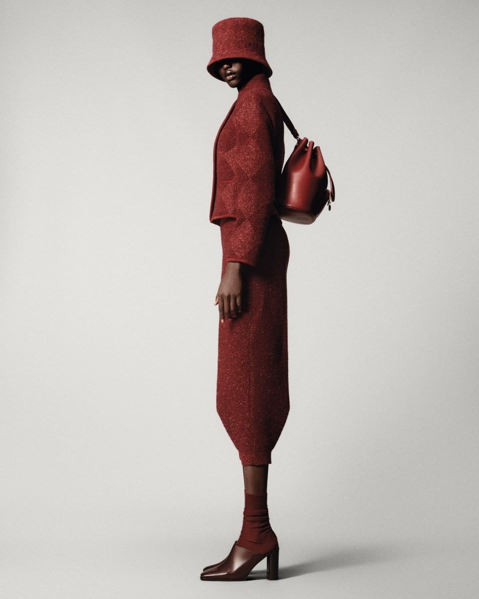 Un look Loro Piana spring-summer 2025 (courtesy Loro Piana)