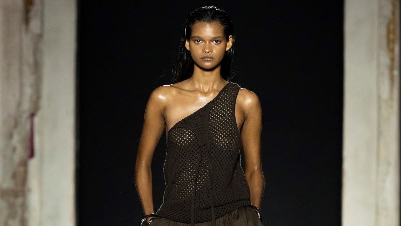 Un look Andreadamo spring-summer 2025 (courtesy Andreadamo)