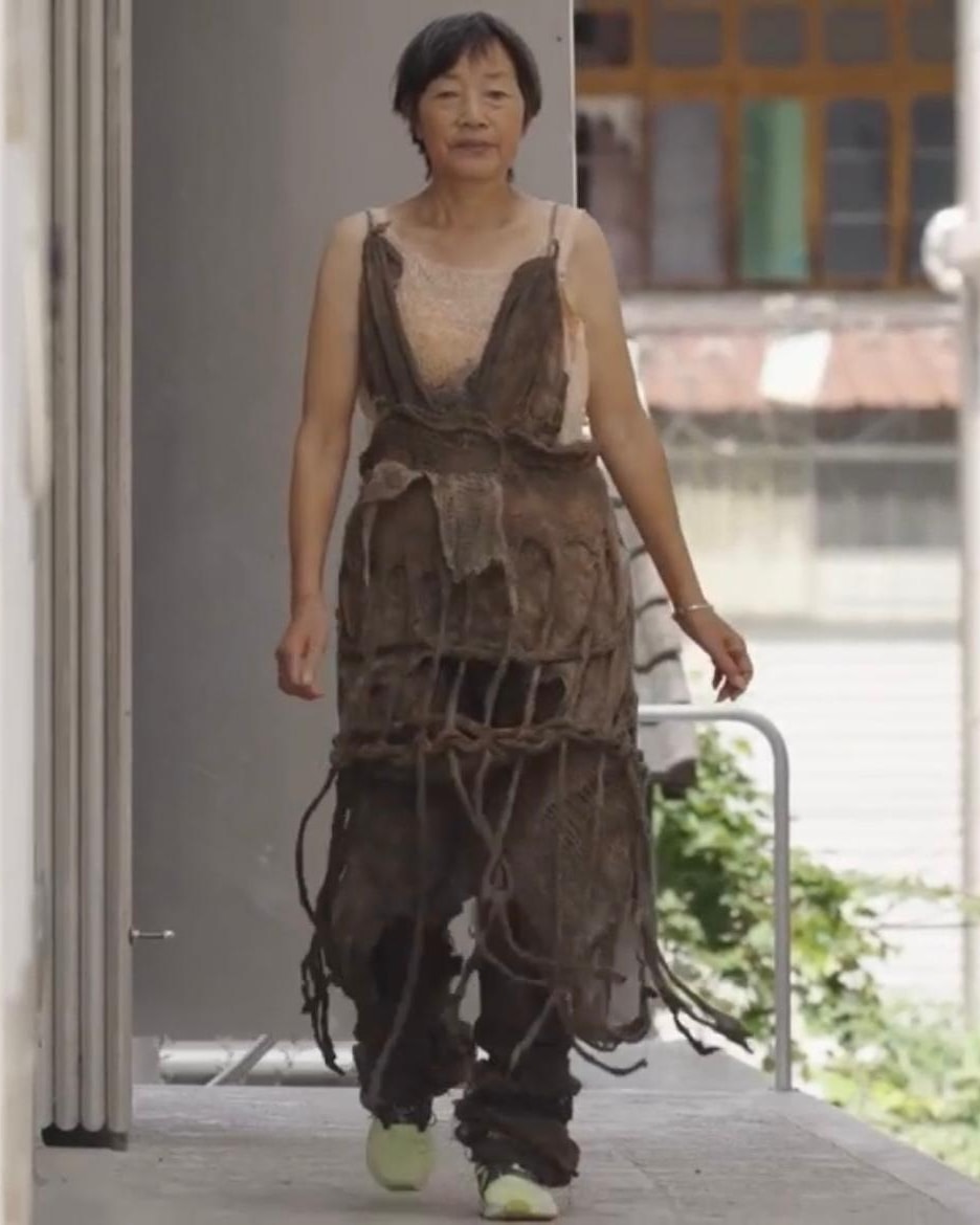 Un look Rè Shui spring-summer 2025 (ph Cnmi-Camera nazionale della moda italiana official website)