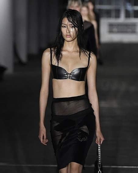 Un look Ludovic de Saint Sernin fall-winter 2024/25 (courtesy Ludovic de Saint Sernin)