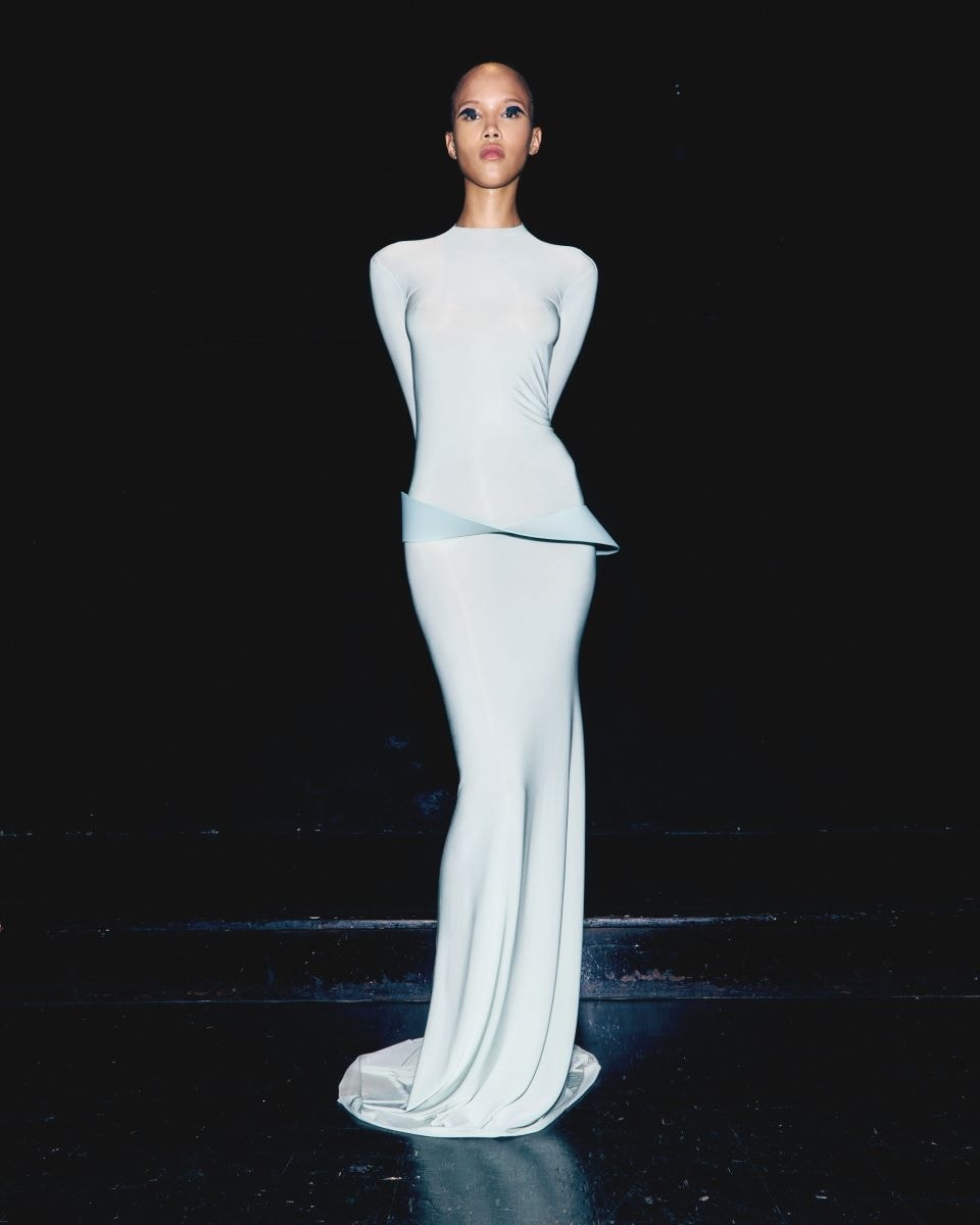 Un look Francesco Murano spring-summer 2025 (courtesy Francesco Murano)