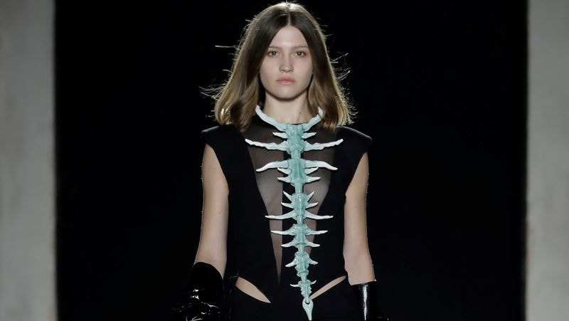 Un look Chicco Mao spring-summer 2025 (courtesy Chicco Mao)