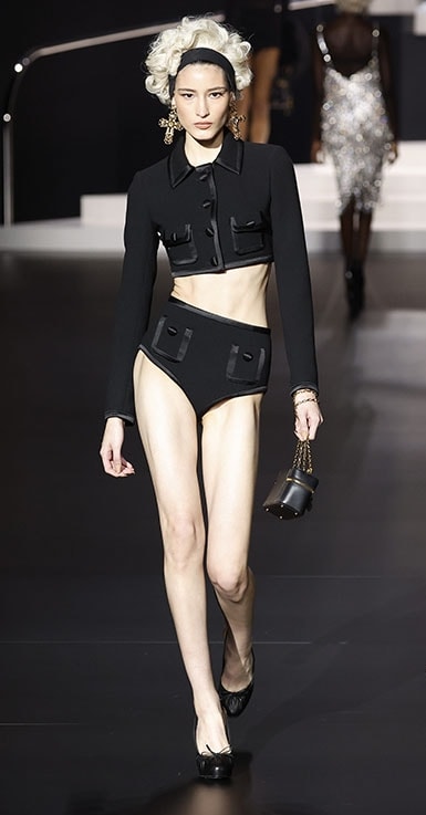 Un look Dolce&Gabbana (ph Francesc Ten/MFF)