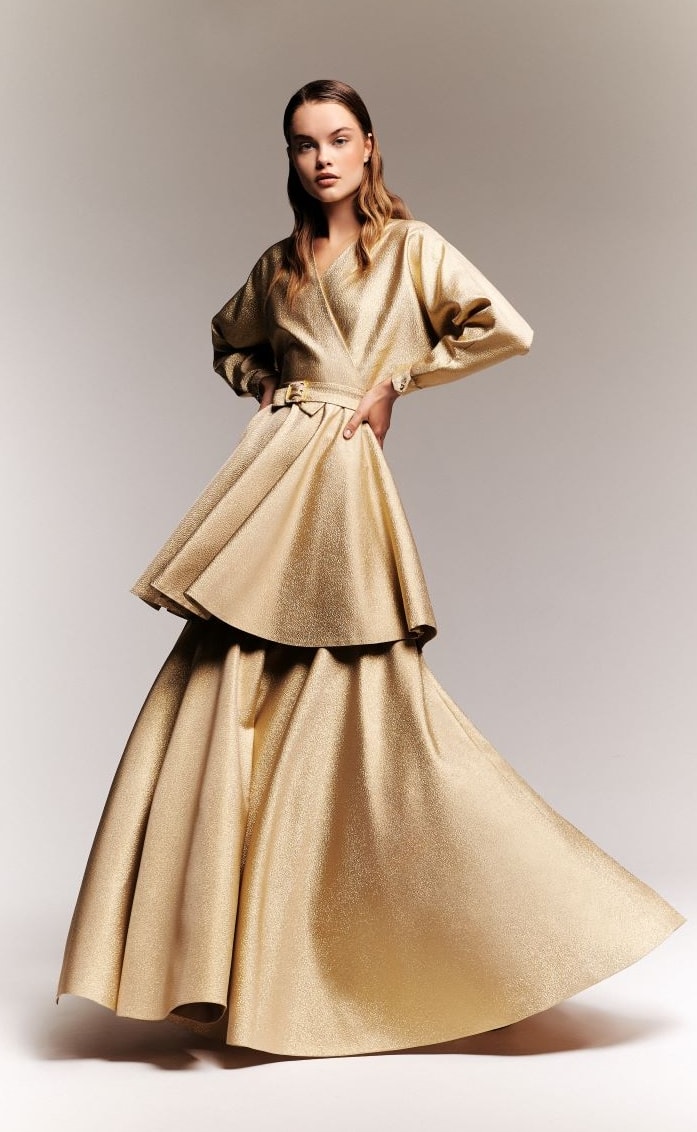 Un look Alexis Mabille spring-summer 2025 (courtesy Alexis Mabille)