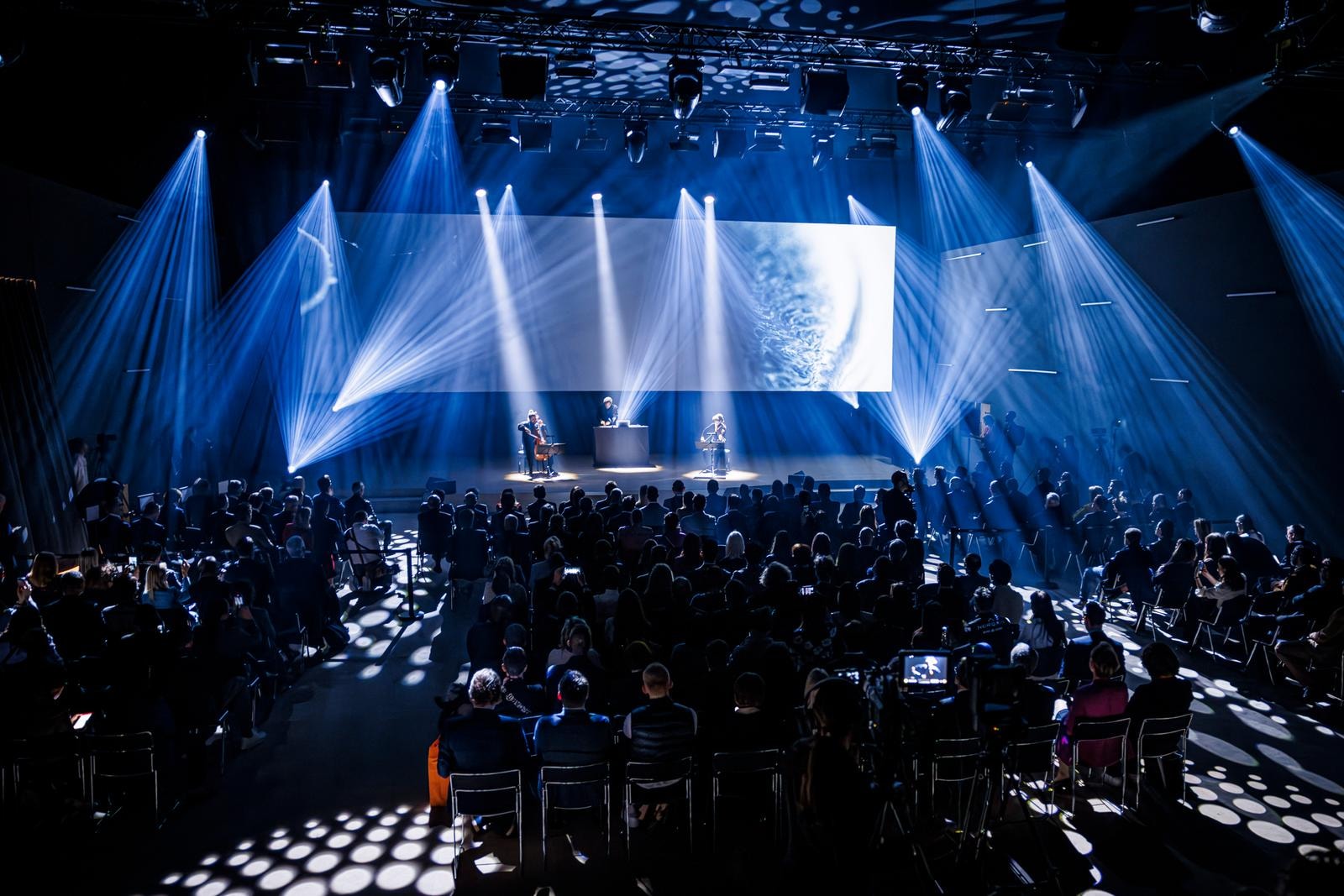Official inauguration ceremony at Watches and Wonders GENEVA, in Geneva, Switzerland, Tuesday, April 9, 2024. The Master Event of the Watches and Wonders ecosystem brings together the leading names of the Watchmaking and luxury industry from April 9 to April 15, 2024 at Geneva Palexpo. (WWGF/KEYSTONE/Valentin Flauraud)

