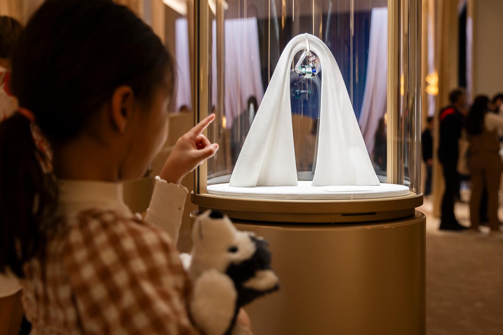 Watches and Wonders GENEVA, in Geneva, Switzerland, Sunday, April 14, 2024. The Master Event of the Watches and Wonders ecosystem brings together the leading names of the Watchmaking and luxury industry from April 9 to April 15, 2024 at Geneva Palexpo. (WWGF/KEYSTONE/Cyril Zingaro)