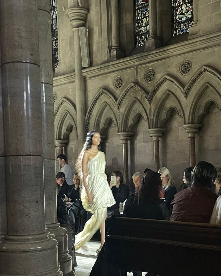 Un look Uma Wang spring-summer 2025 (ph Silvia Manzoni)