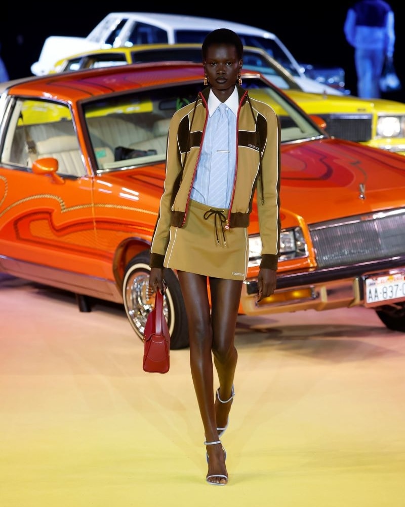 Un look Casablanca spring-summer 2025 (ph Francesc Ten/MFF)