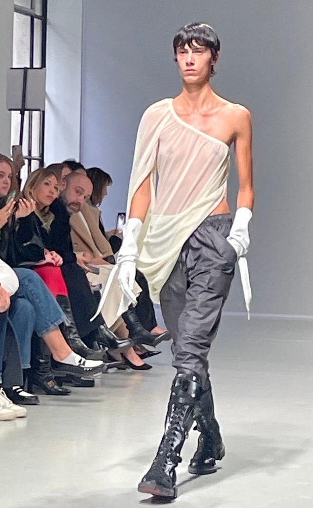 Un look Atlein spring-summer 2025 (ph Silvia Manzoni)