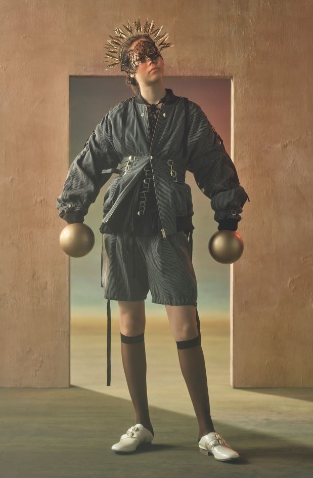 Un look Undercover spring-summer 2025 (courtesy Undercover)