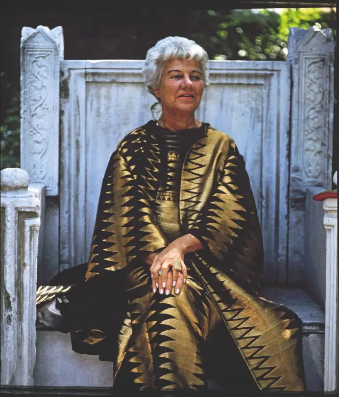 Peggy Guggenheim, nella sua residenza sul Canal Grande trasformata in museo.