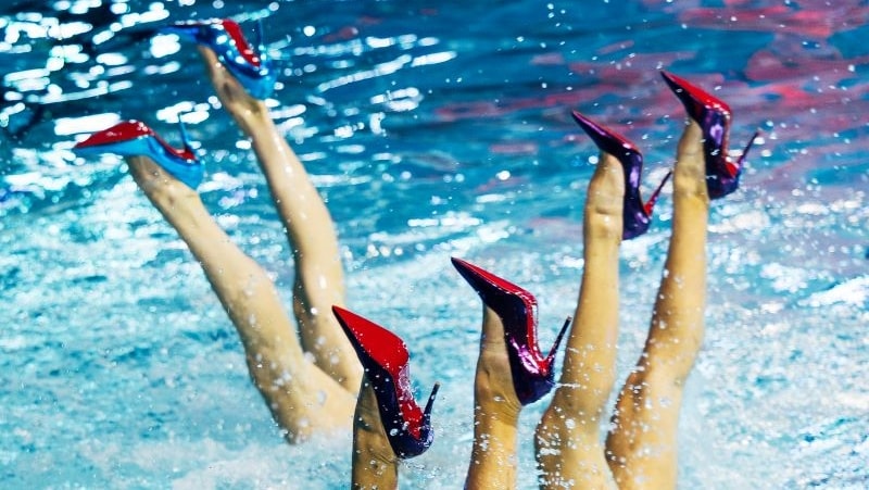 Un momento dello show Christian Louboutin (courtesy Christian Louboutin)