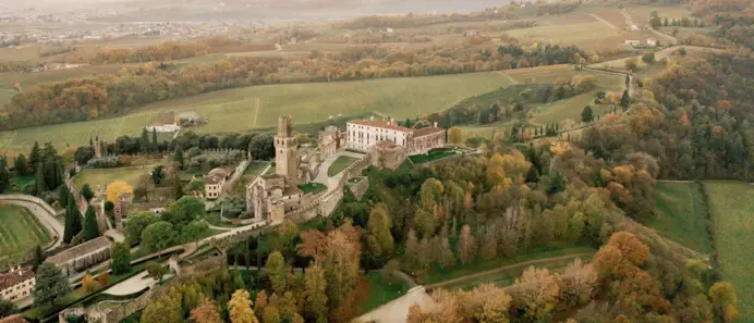 Castello San Salvatore a Susegana (Treviso).