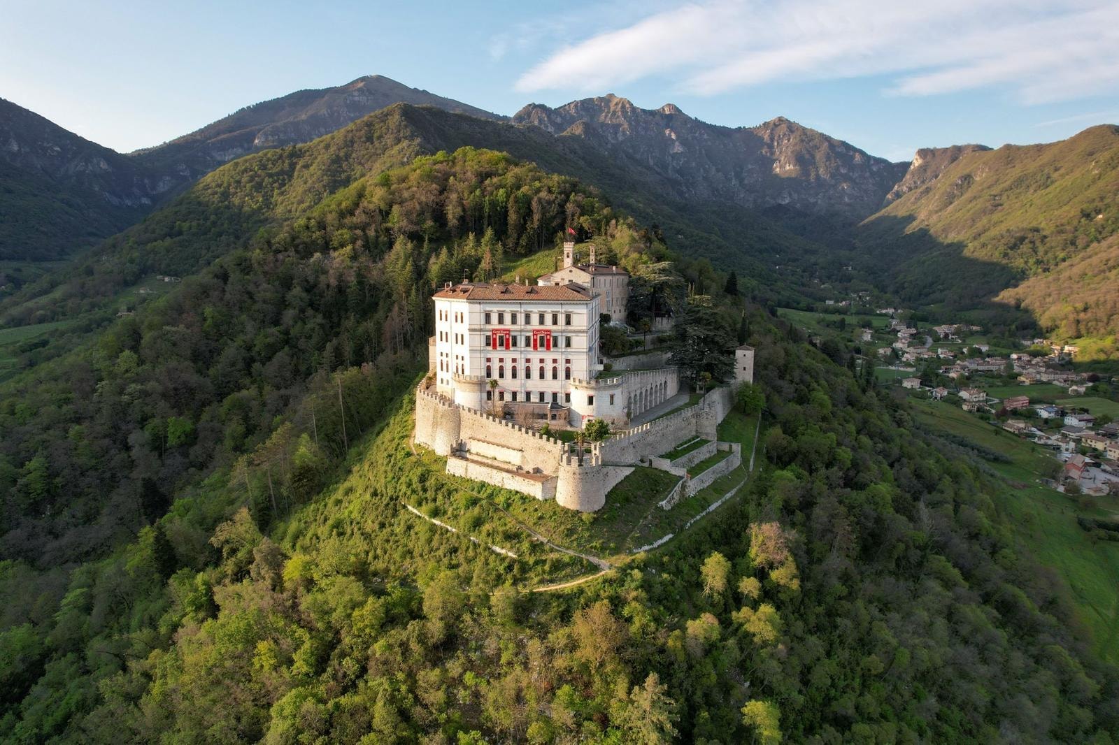 Castel Brando a Cison di Valmarino (Treviso).