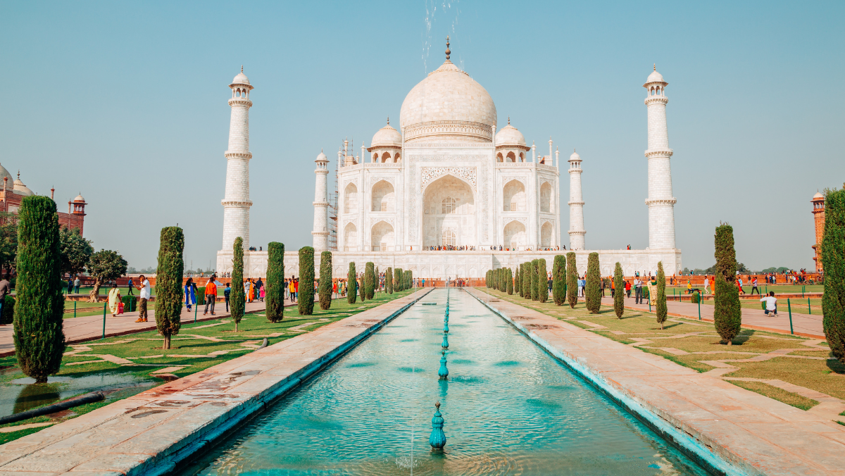 Il Taj Mahal in India