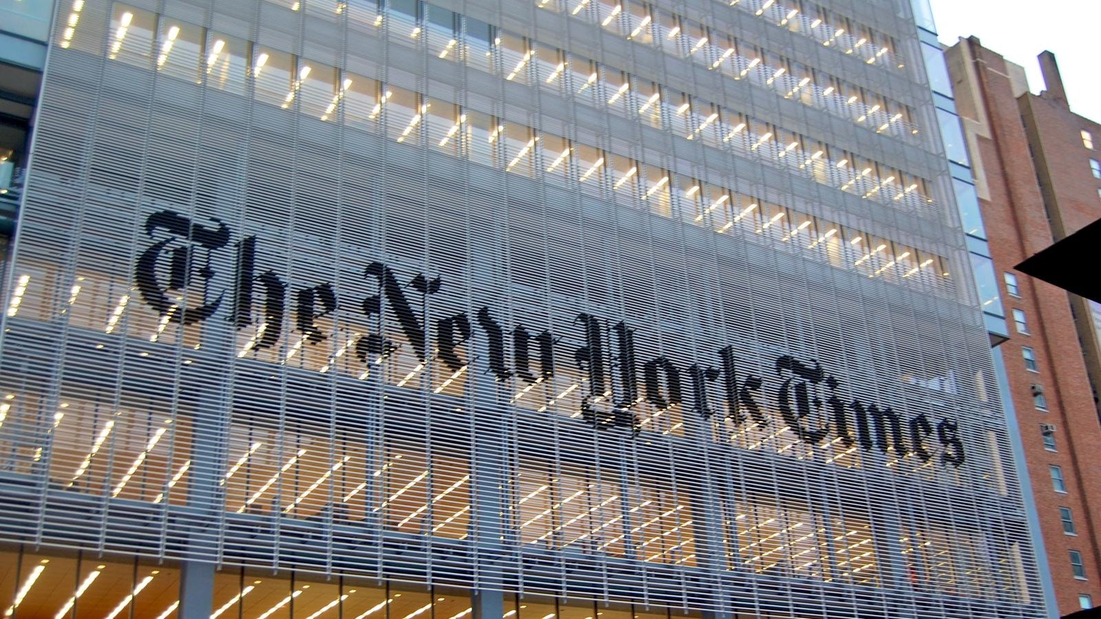 La sede del New York Times