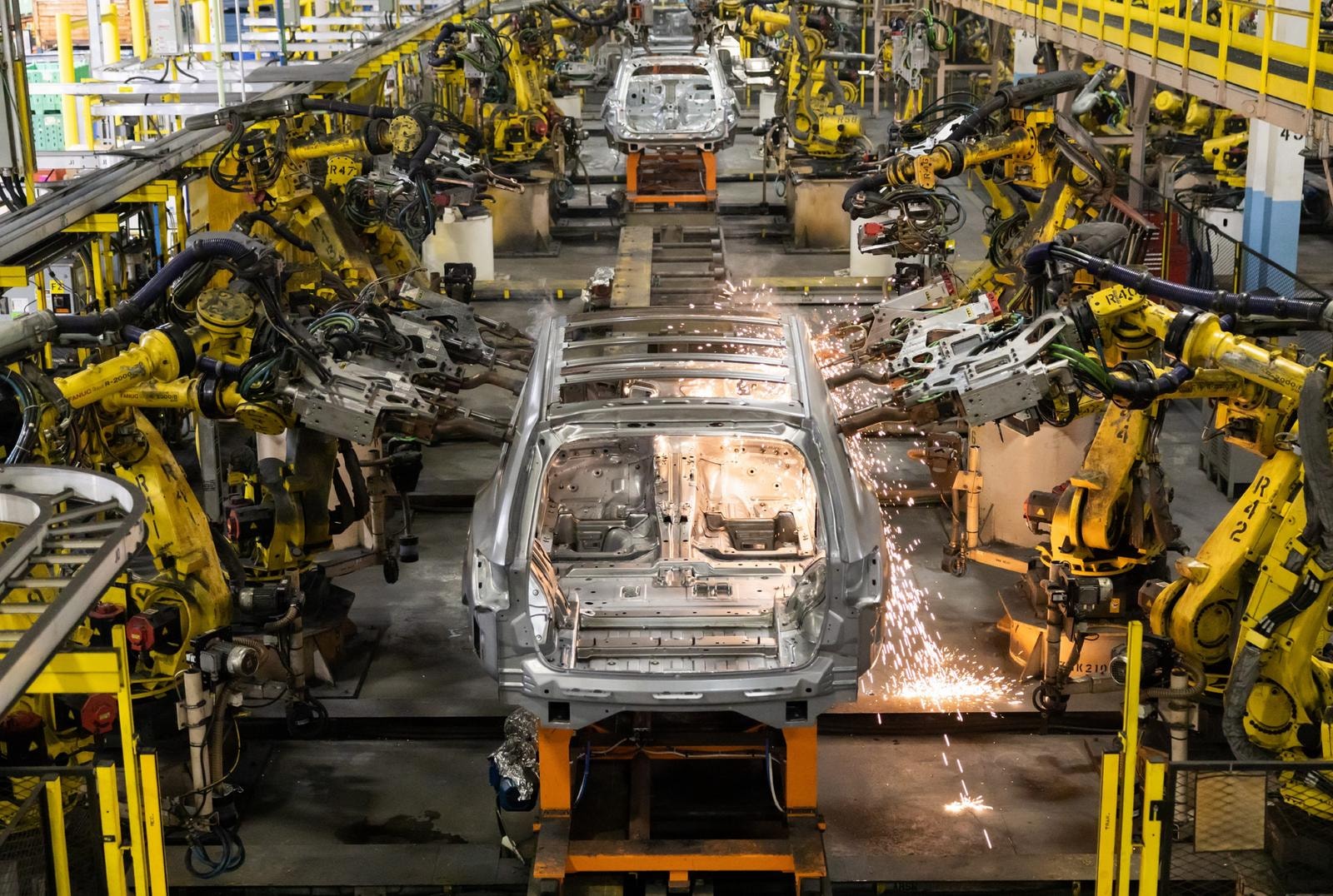 Stellantis, uno stabilimento a Detroit (Usa)