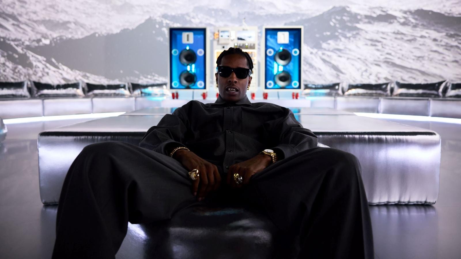 A$ap Rocky (courtesy Moncler)