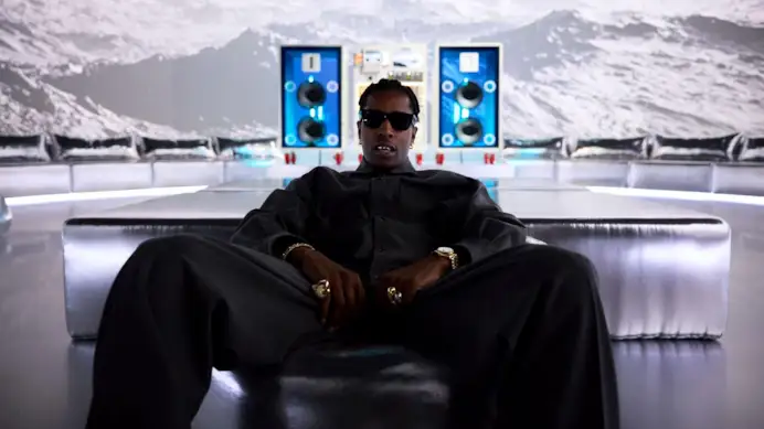 A$ap Rocky (courtesy Moncler)