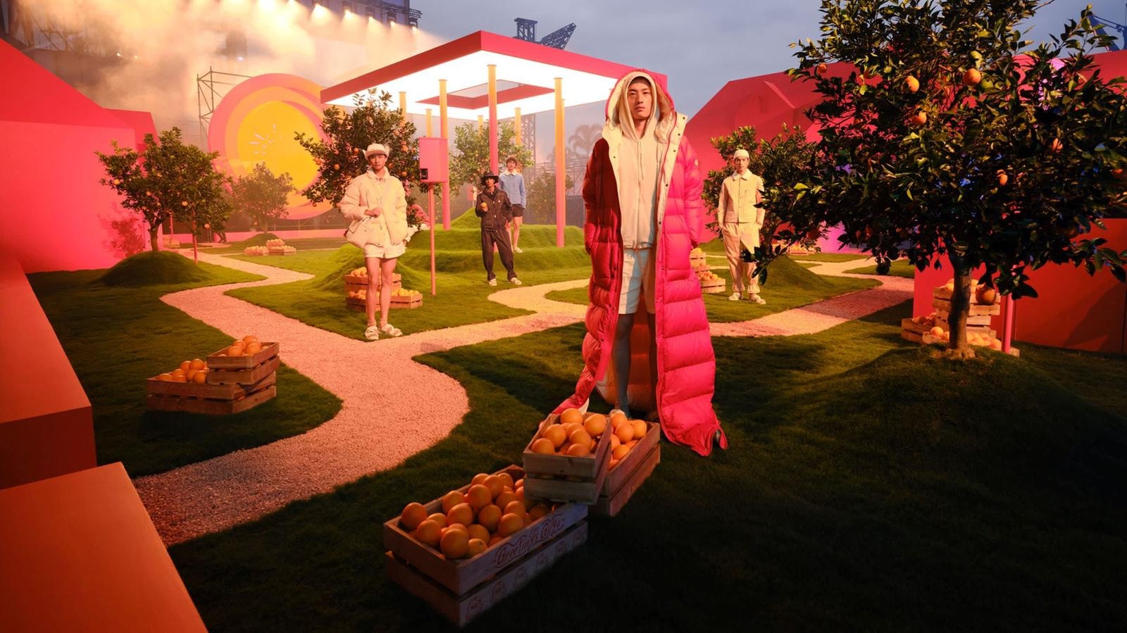 La proposta di Donald Glover (courtesy Moncler)