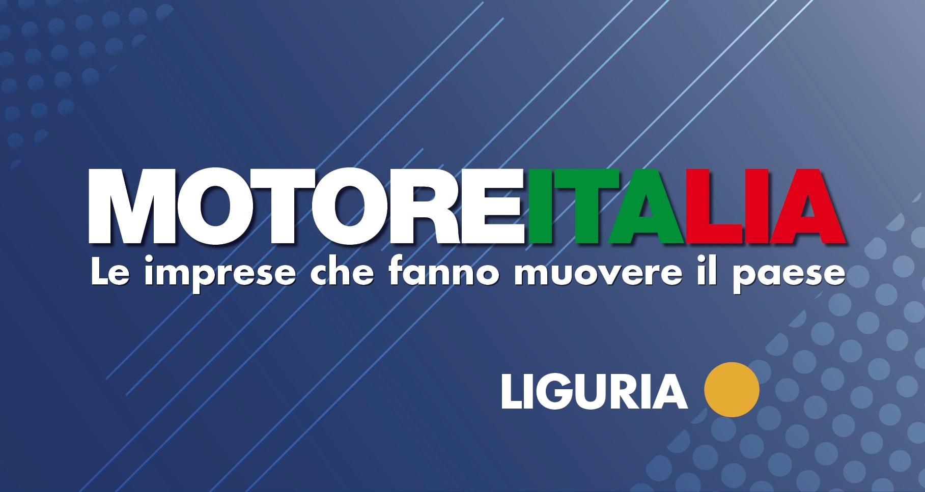 Motore Italia 2024. Settima tappa in Liguria