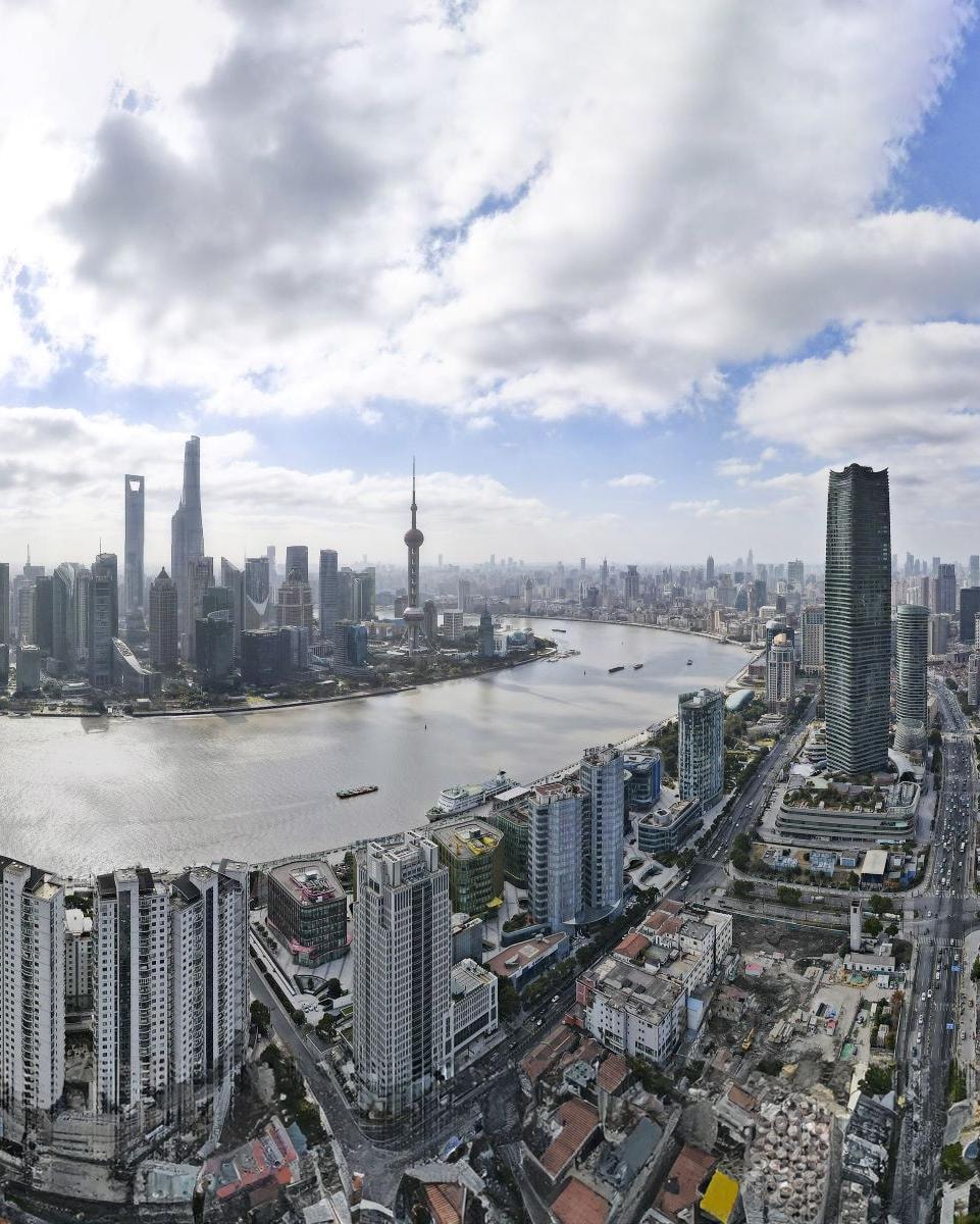 Una veduta di Shanghai (courtesy Xinhua/Fang Zhe)