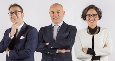 La sede milanese di Bending SpoonsI tre fondatori di MMI Microinstruments