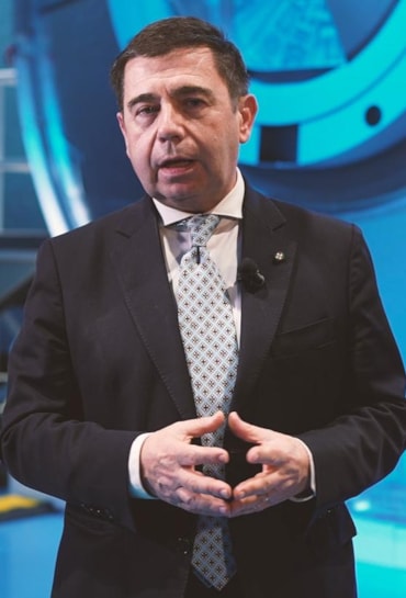 Massimo Comparini, managing director della Space Unit di Leonardo