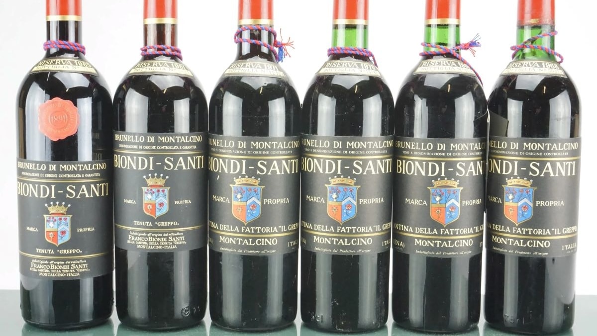Brunello Il Greppo tiene alle aste