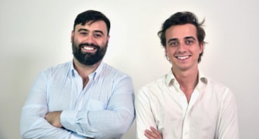 Daniele Panfilo, ceo di AindoNicolò Mazzocchi e Simone Patera, co-founder di Skillvue