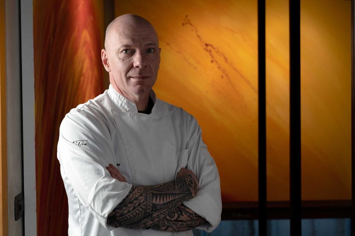 Chris Oberhammer, lo chef che cucina da solo