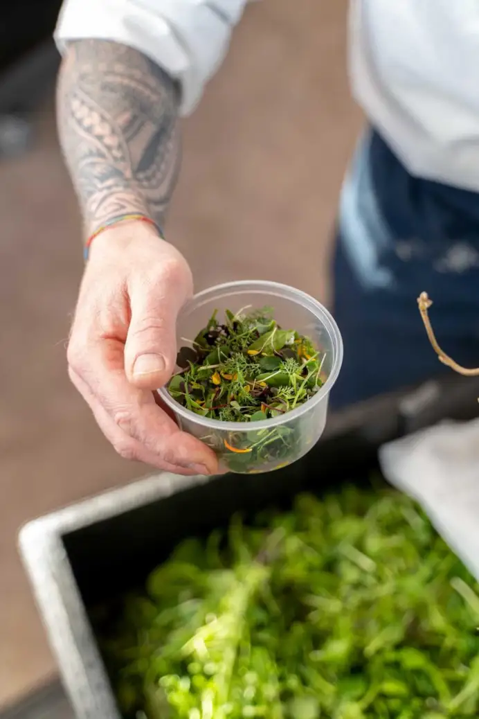 Chris Oberhammer, lo chef che cucina da solo