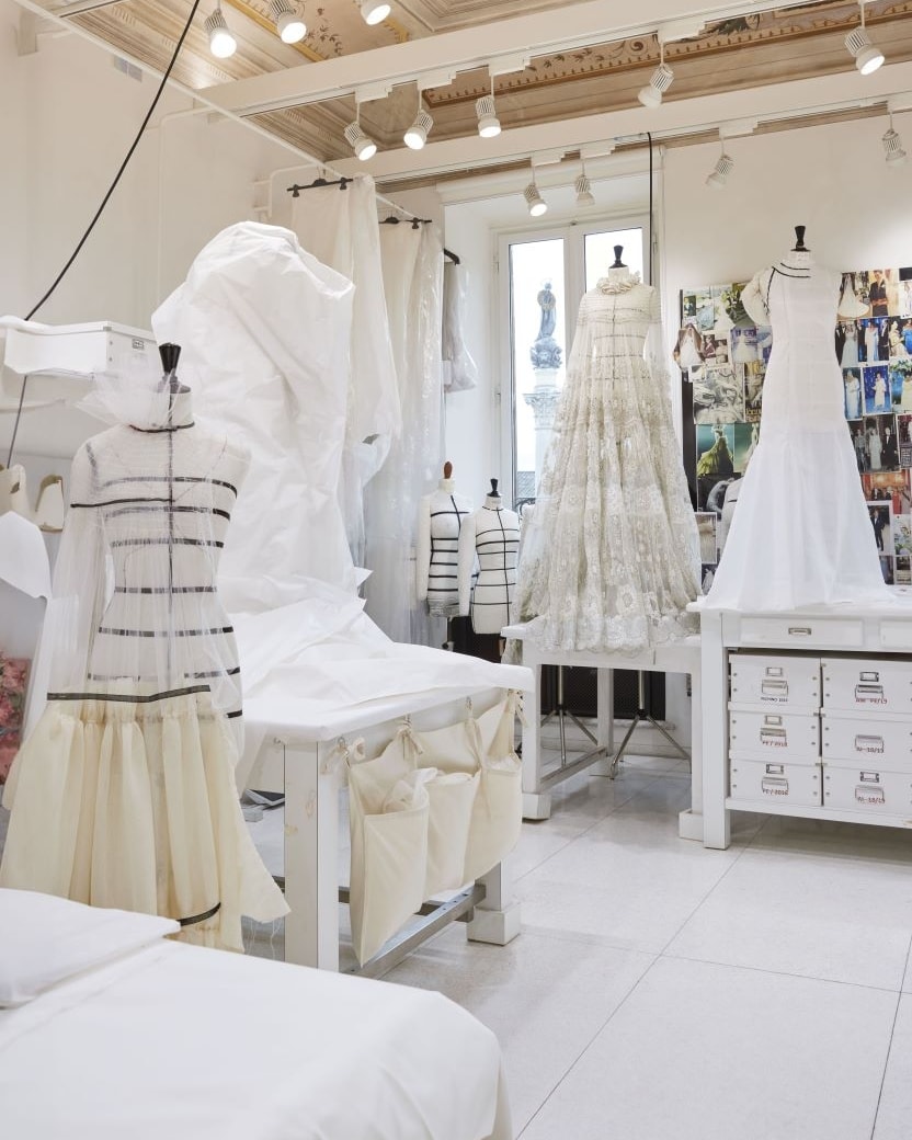 La bottega dell'arte di Valentino (courtesy Valentino)