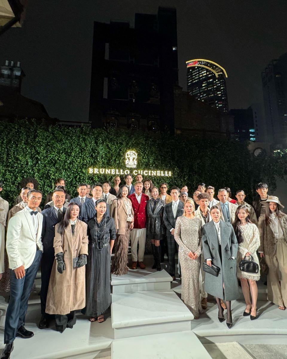L'evento di Brunello Cucinelli a Shanghai (ph Stefano Roncato)