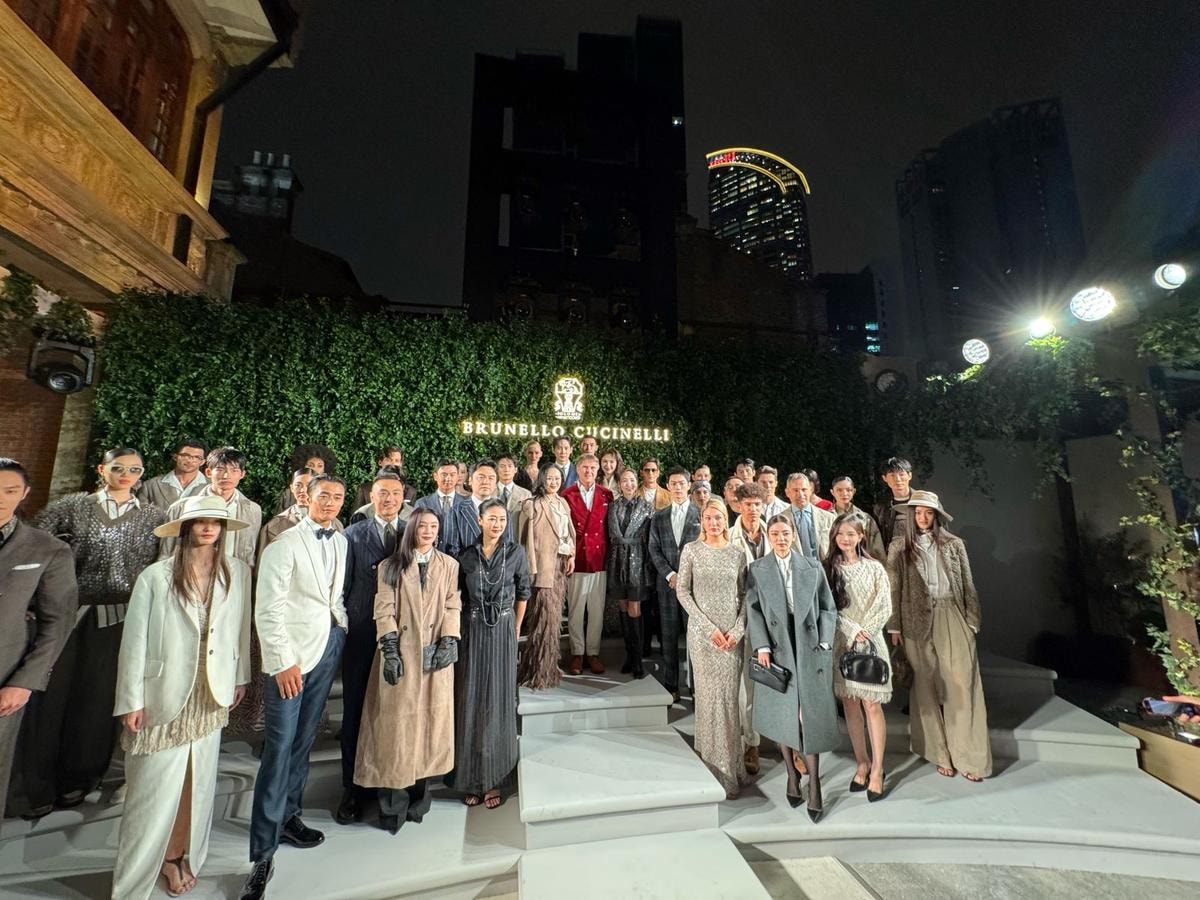 L'evento di Brunello Cucinelli a Shanghai (ph Stefano Roncato)