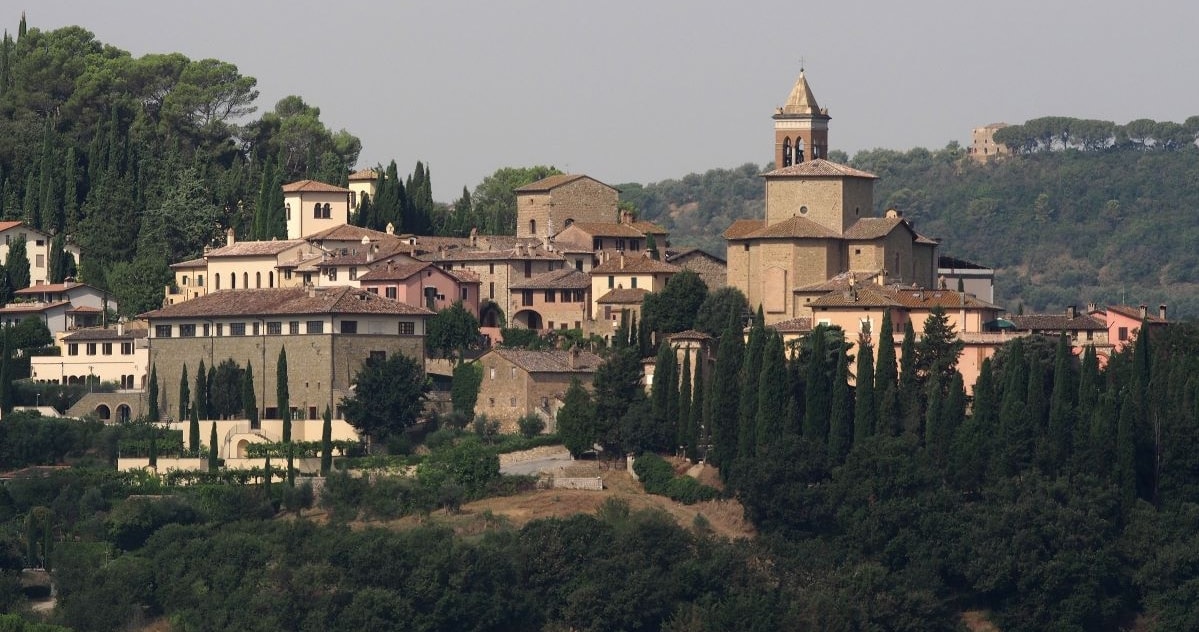 Il borgo di Solomeo, sede di Brunello Cucinelli (courtesy Brunello Cucinelli)