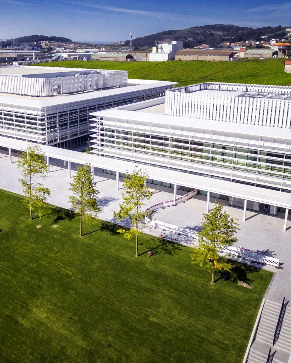 L'headquarter Inditex ad Arteixo in Galizia (courtesy Inditex)