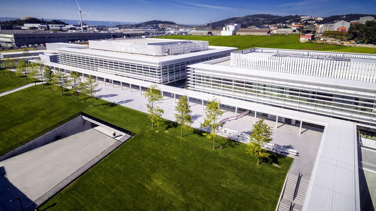 L'headquarter Inditex ad Arteixo in Galizia (courtesy Inditex)