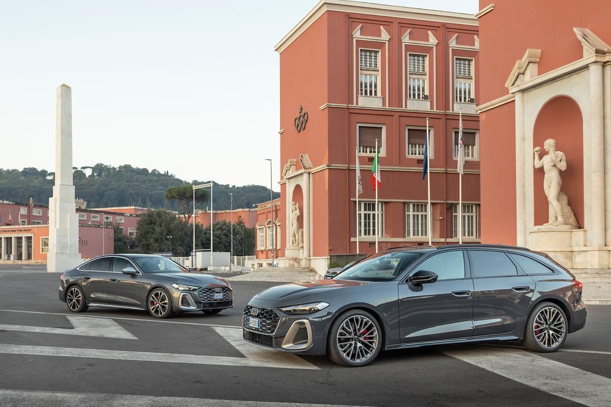 La nuova Audi A5 nobilita la precedente A4: crescono dimensioni, slancio e personalità
