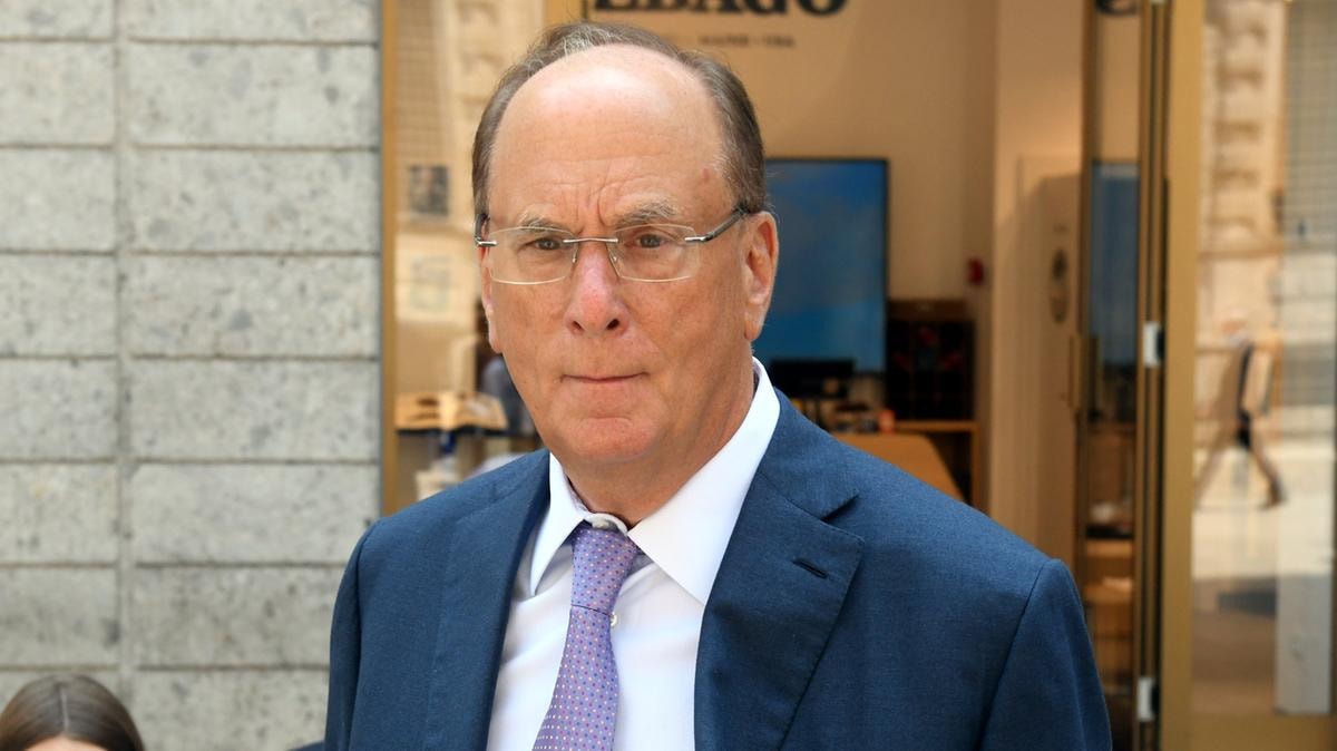 Larry Fink, ceo di BlackRock