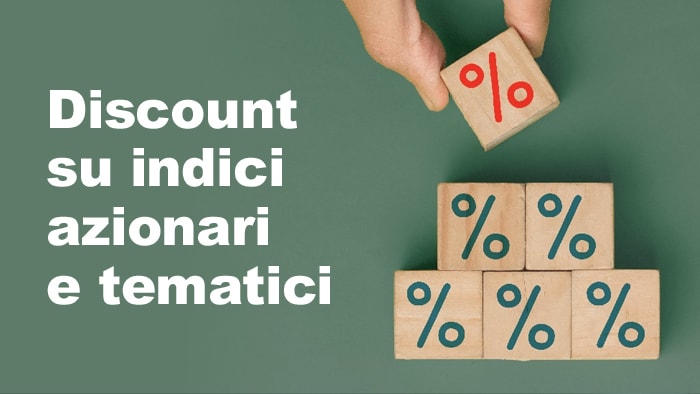 Primi Discount su indici da SG