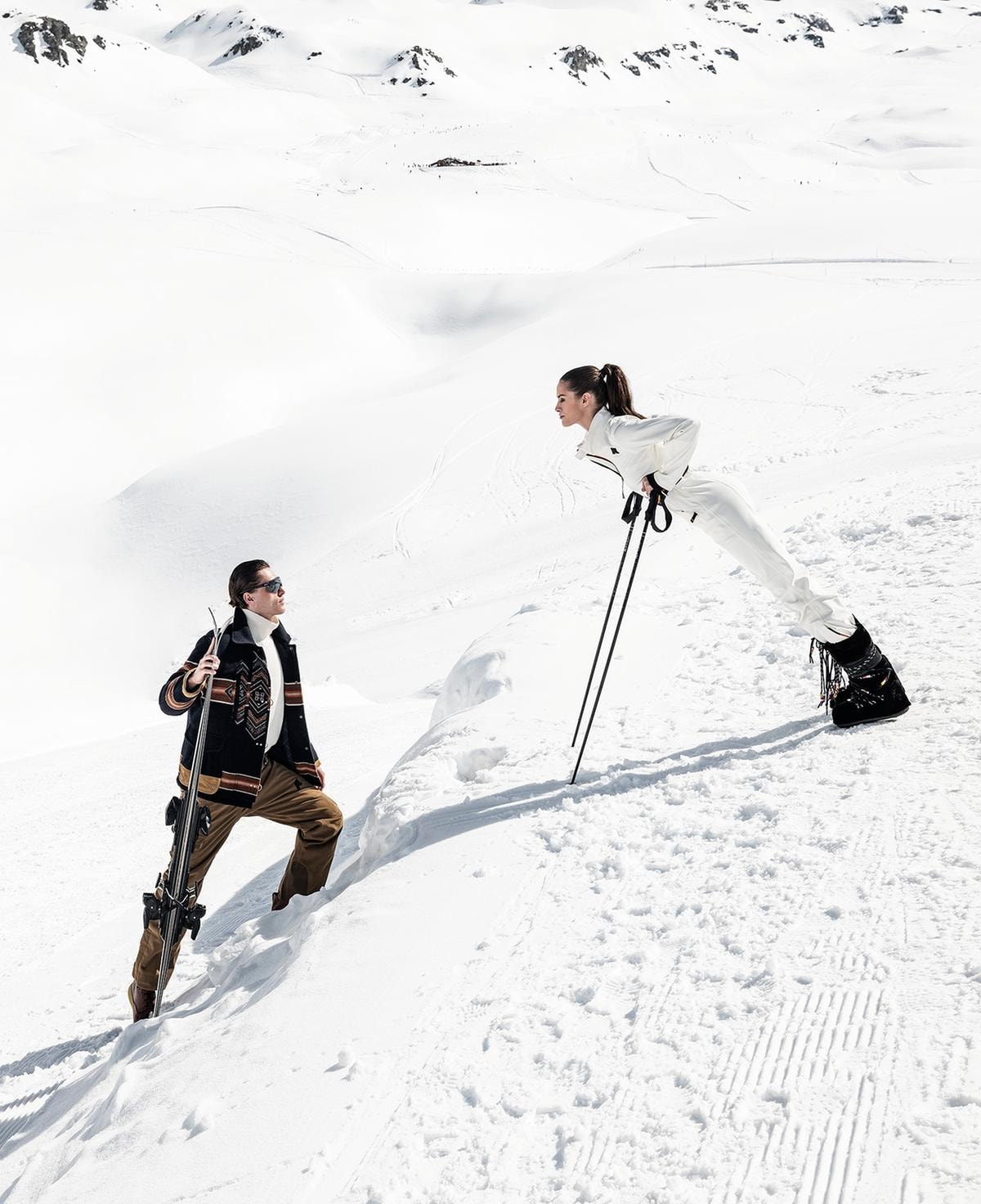 Fashion resort: i look più belli per lui e per lei da sfoggiare sulla neve. In esclusiva nel servizio di moda di Gentleman