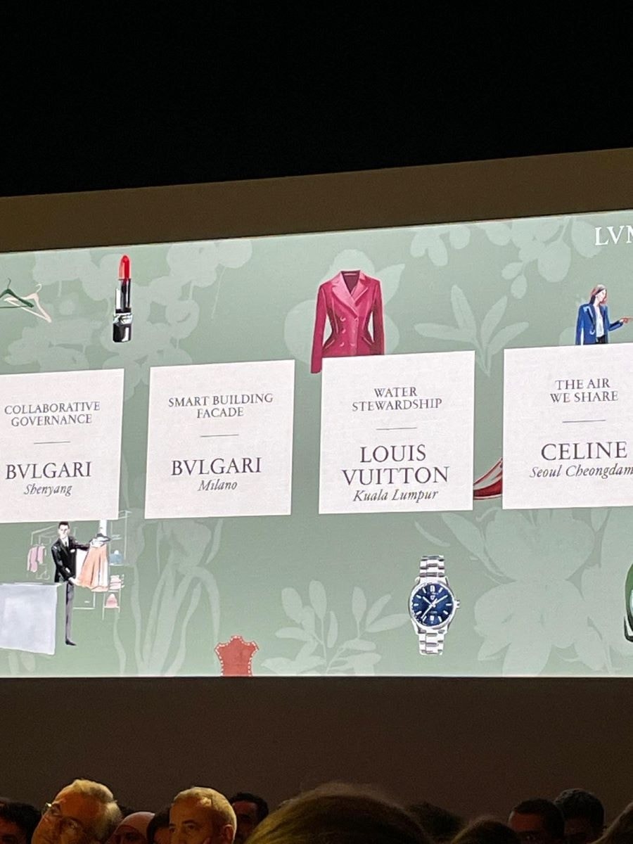I negozi premiati ai Life 360 in store awards di Lvmh (ph Silvia Manzoni)