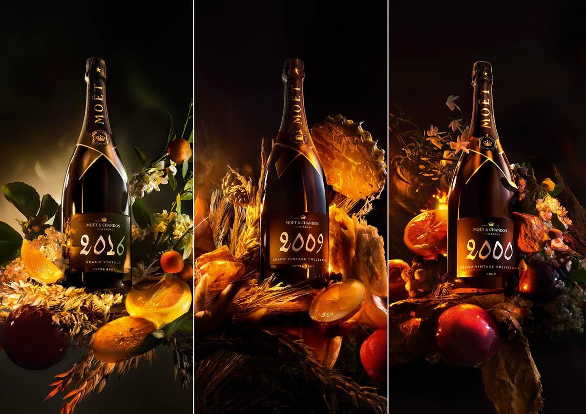 La nuova trilogia di millesimati Moët & Chandon cita Lucrezio, ma è da leggere tutta d’un fiato come un best seller 