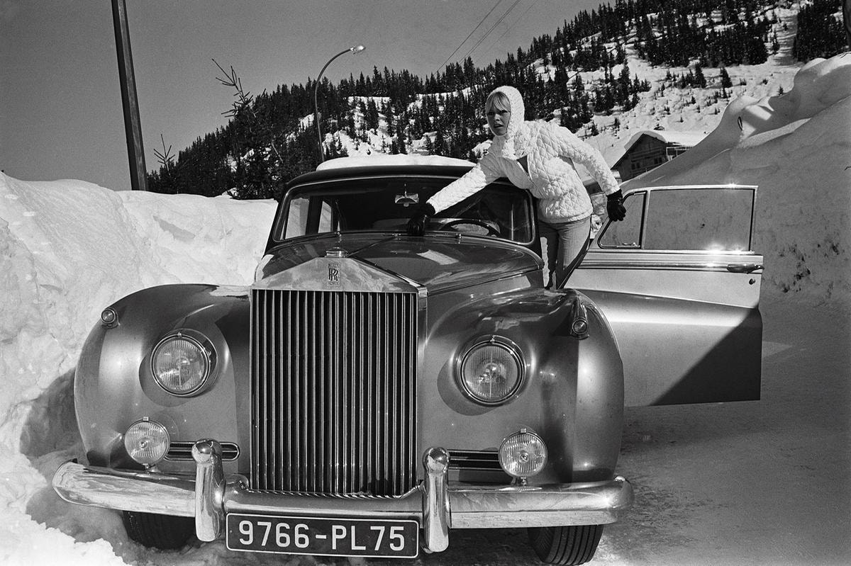 Brigitte Bardot a Méribel nel 1966
