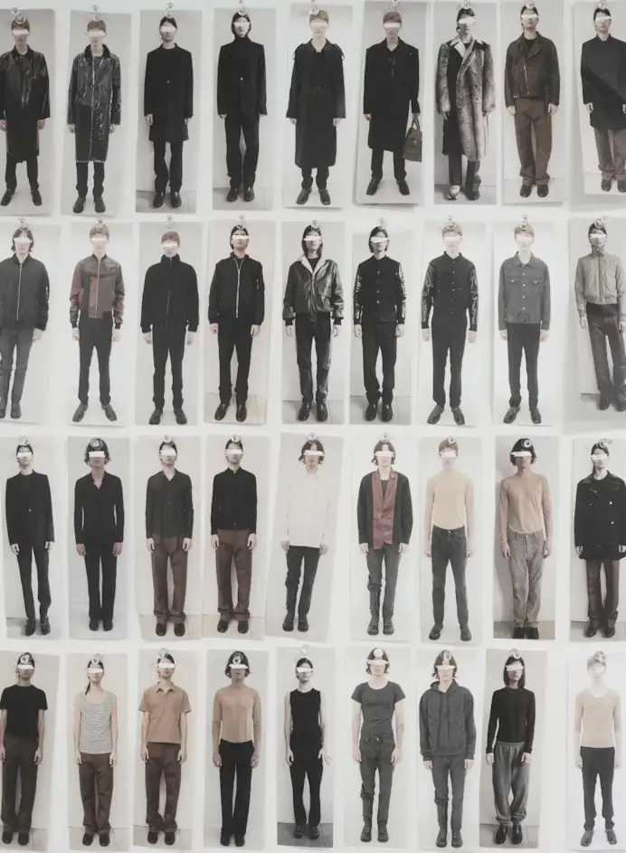 Ispirational board di MM6 Maison Margiela (courtesy Maison Margiela)