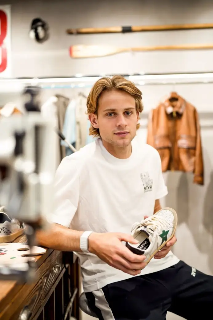 Zizou Bergs (courtesy Golden goose)