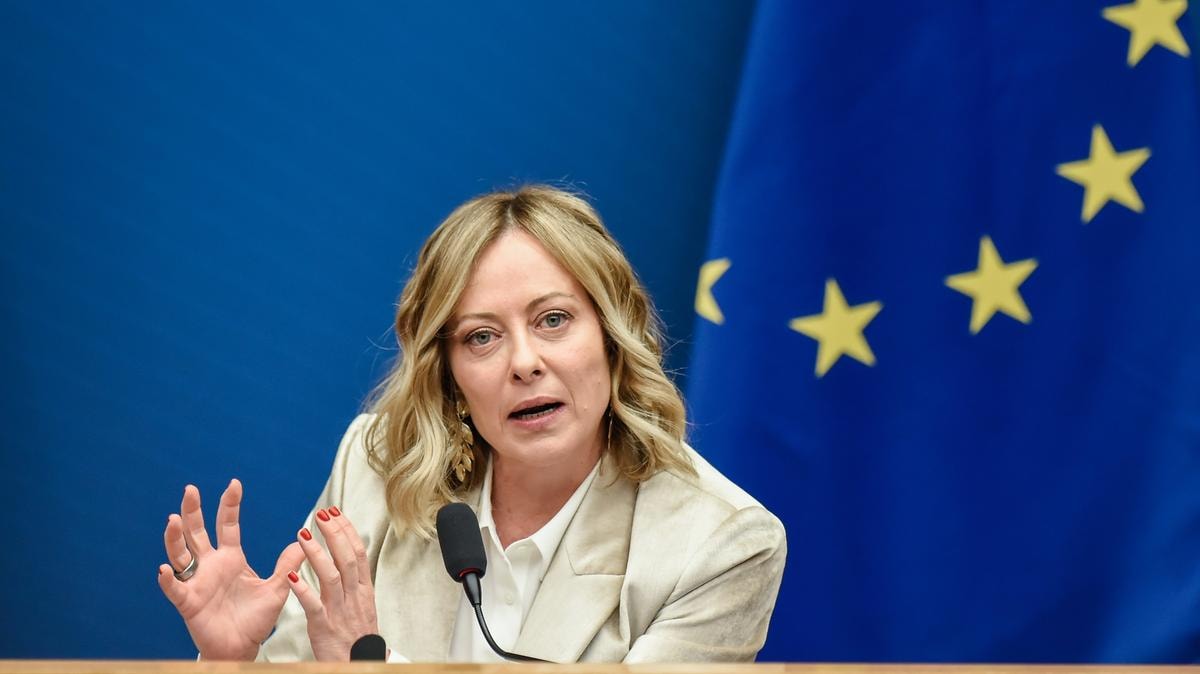 Conferenza stampa Presidente del Consiglio Giorgia Meloni