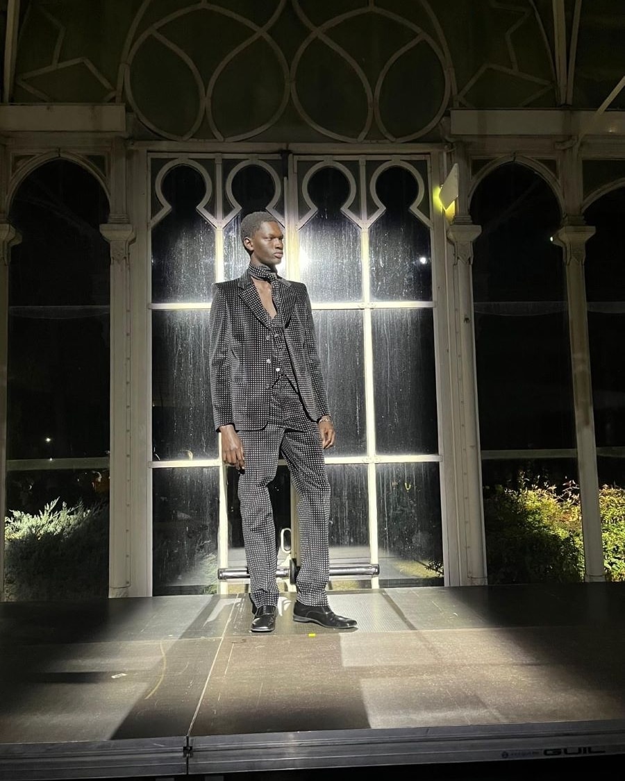 Un look Maison Margiela MM6 fall-winter 2025/2026 (ph Giada Cardo)