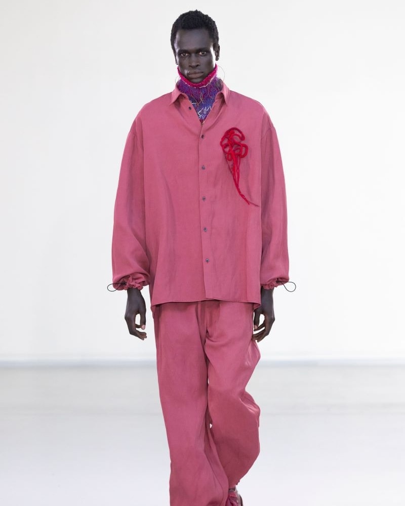 Un look Qasimi fall-winter 2025/26 (courtesy Qasimi)